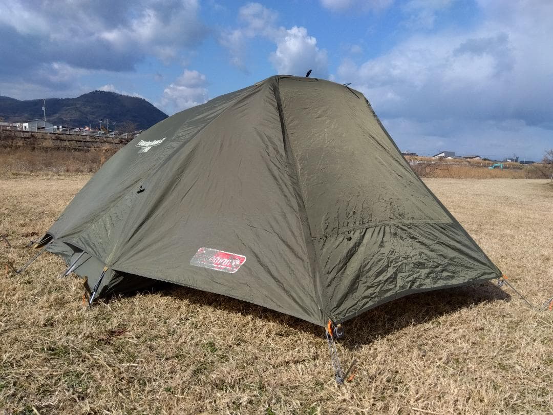 ☆限定オリーブ☆タープ付☆コールマン☆ツーリングドームSTテント☆Coleman