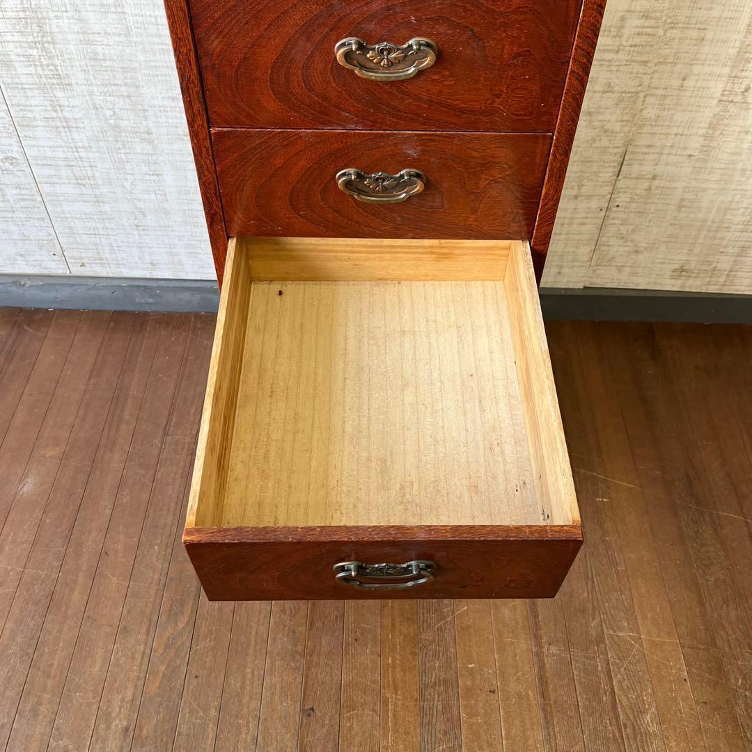 【アンティーク】昭和レトロ 木製 7杯 収納箪笥 小物和箪笥 チェスト 古家具