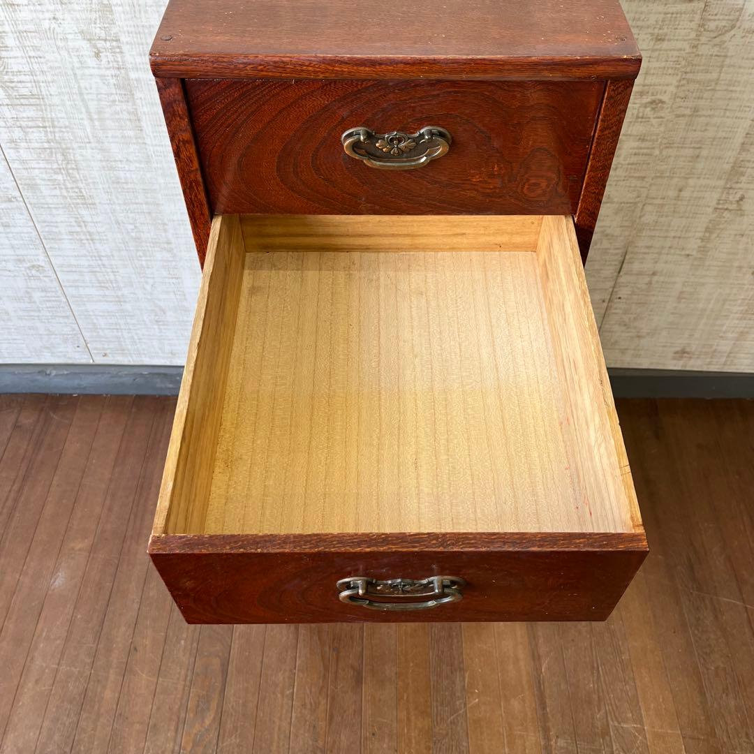 【アンティーク】昭和レトロ 木製 7杯 収納箪笥 小物和箪笥 チェスト 古家具