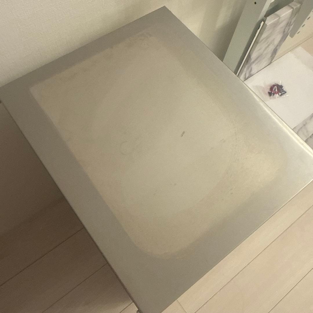 ウォーターサーバーラック (ホワイト) スチール製