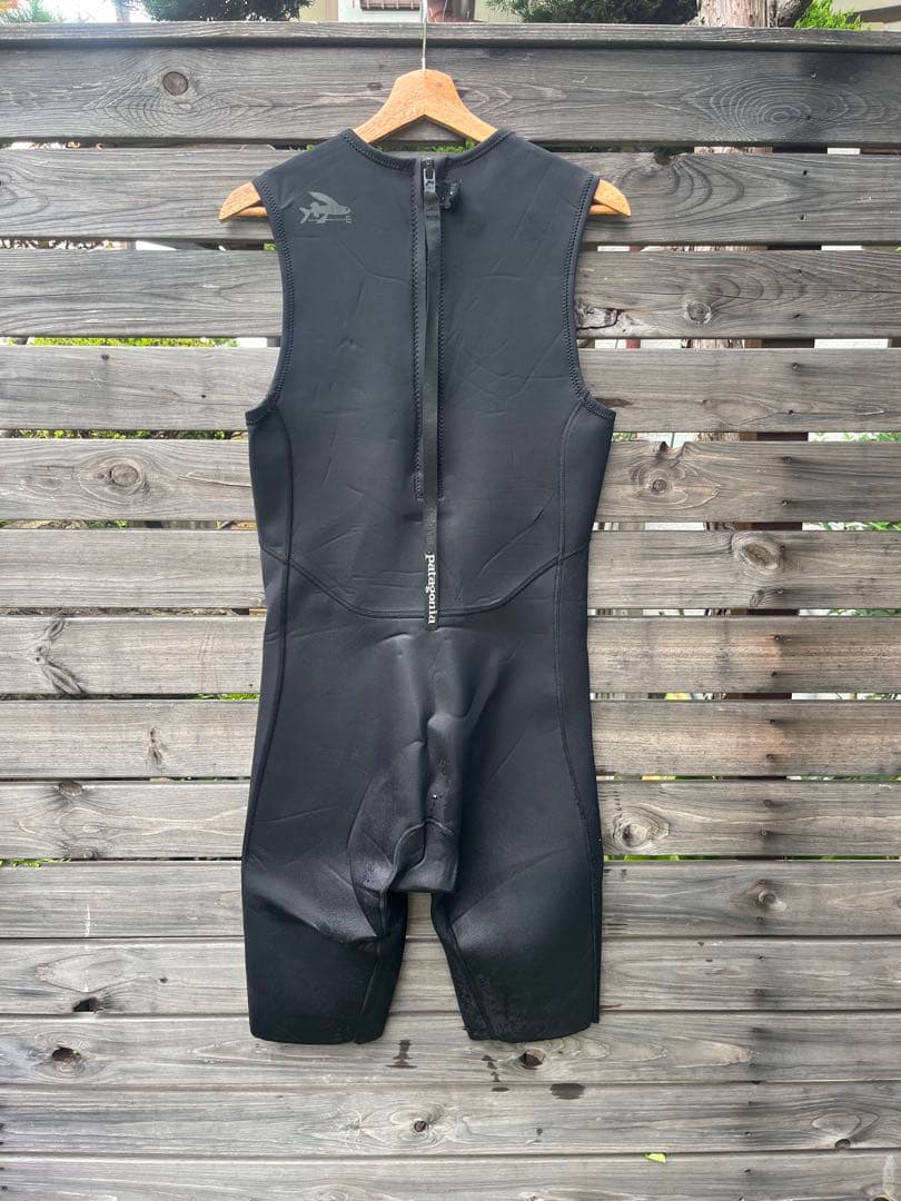 patagonia パタゴニア ショートジョン ウェットスーツ 黒 L