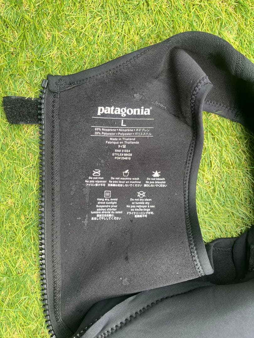 patagonia パタゴニア ショートジョン ウェットスーツ 黒 L