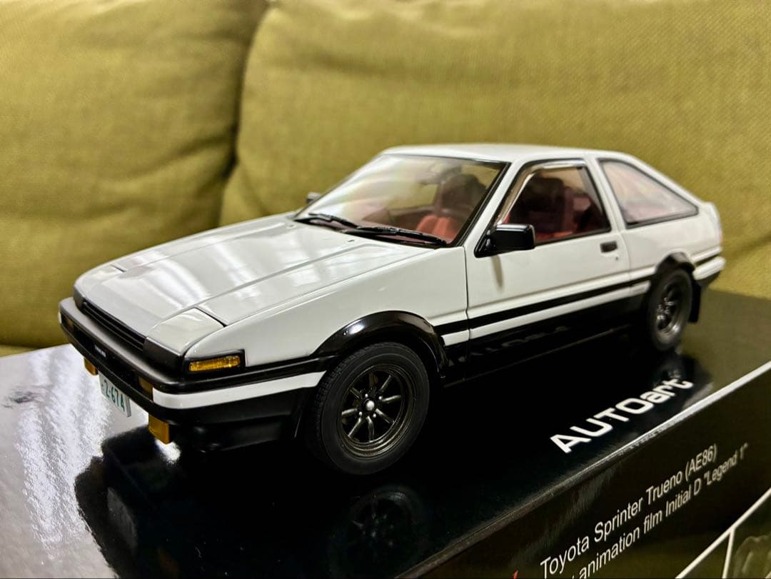 AUTOart トヨタ スプリンタートレノ AE86