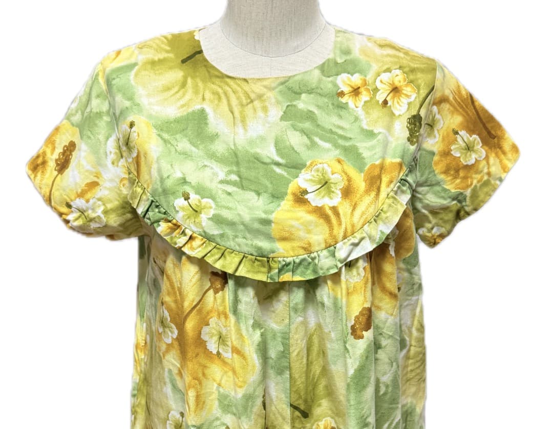 1960s ビンテージ ハワイアン ドレス The Ritz Honolulu