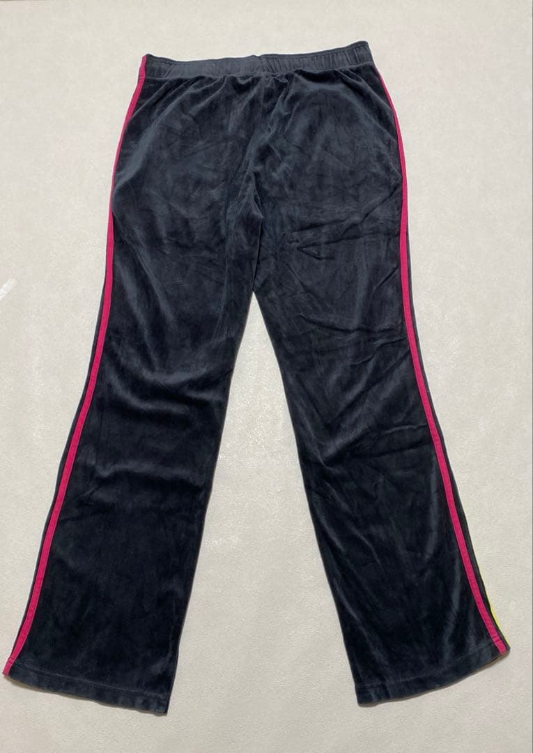 ⭐️adidas neo ベロア　ジャージ　上下セット　濃いグレー＊499