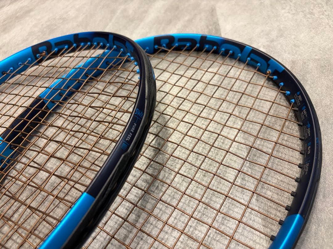 Babolat「PURE DRIVE 2021」2本セット（3点おまけ付き）