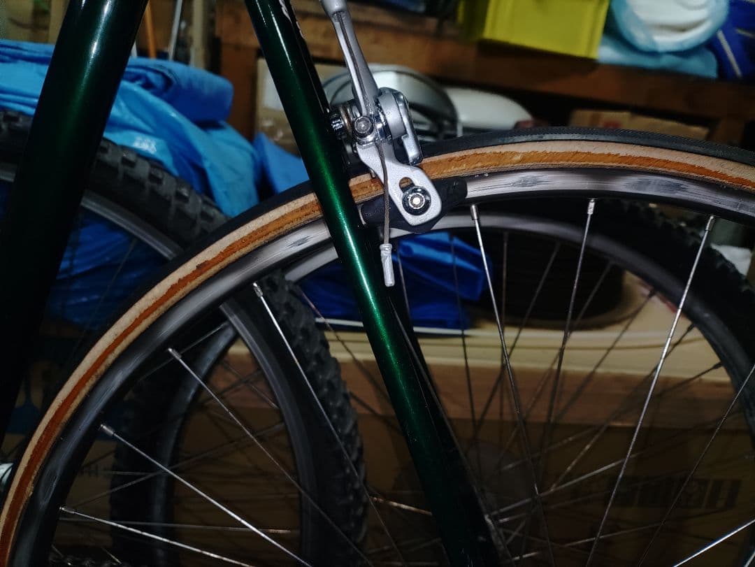 ミズノ RAFFICA035 クロモリロード 540㎜ Shimano105