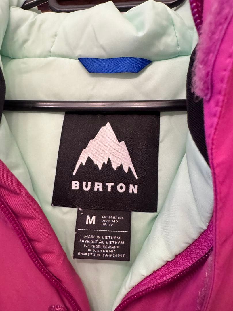 BURTON スノーボードウェアセット 女性用 サイズM 140