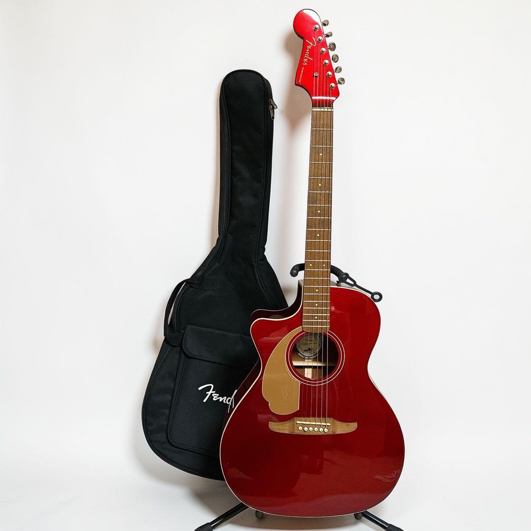 美品　フェンダー　Newporter Player エレアコ ギター 左利き