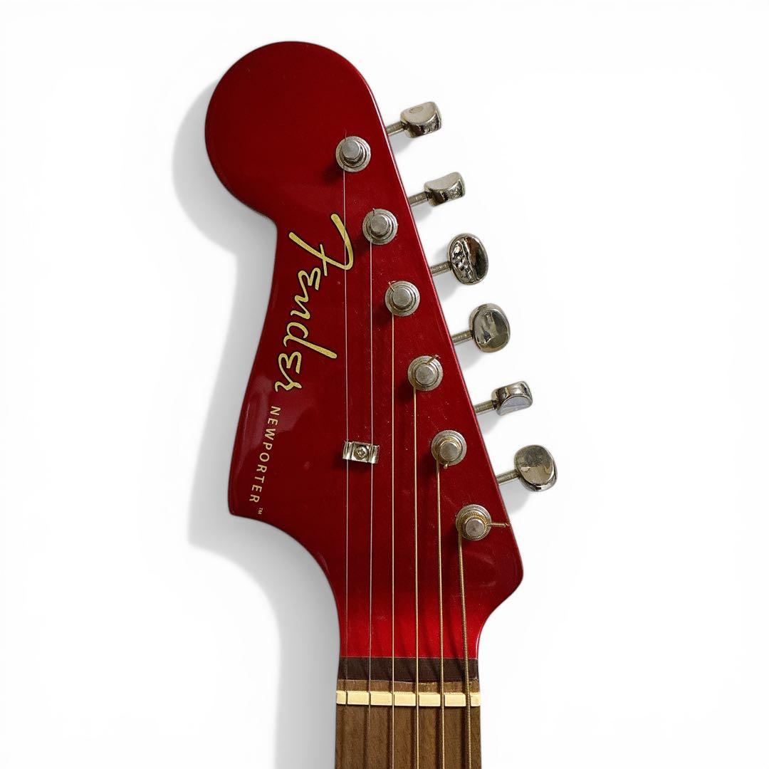 美品　フェンダー　Newporter Player エレアコ ギター 左利き