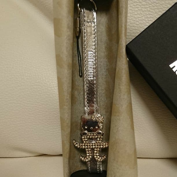 値下げ！あゆ×キティ コラボストラップ シルバー レア物