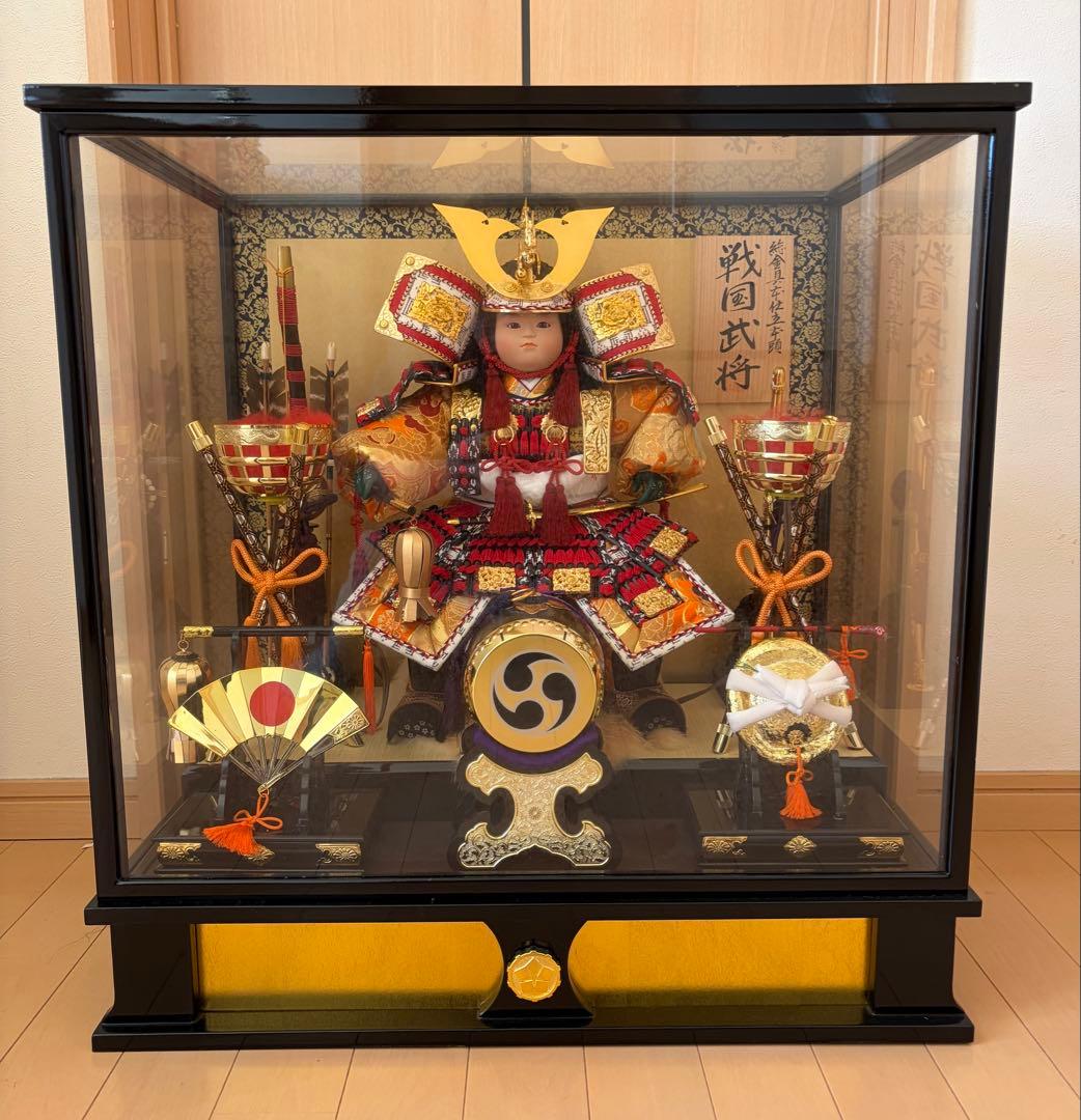 雛人形と五月人形のセット（引越しのため早めにお取引できる方お値段交渉いたします）