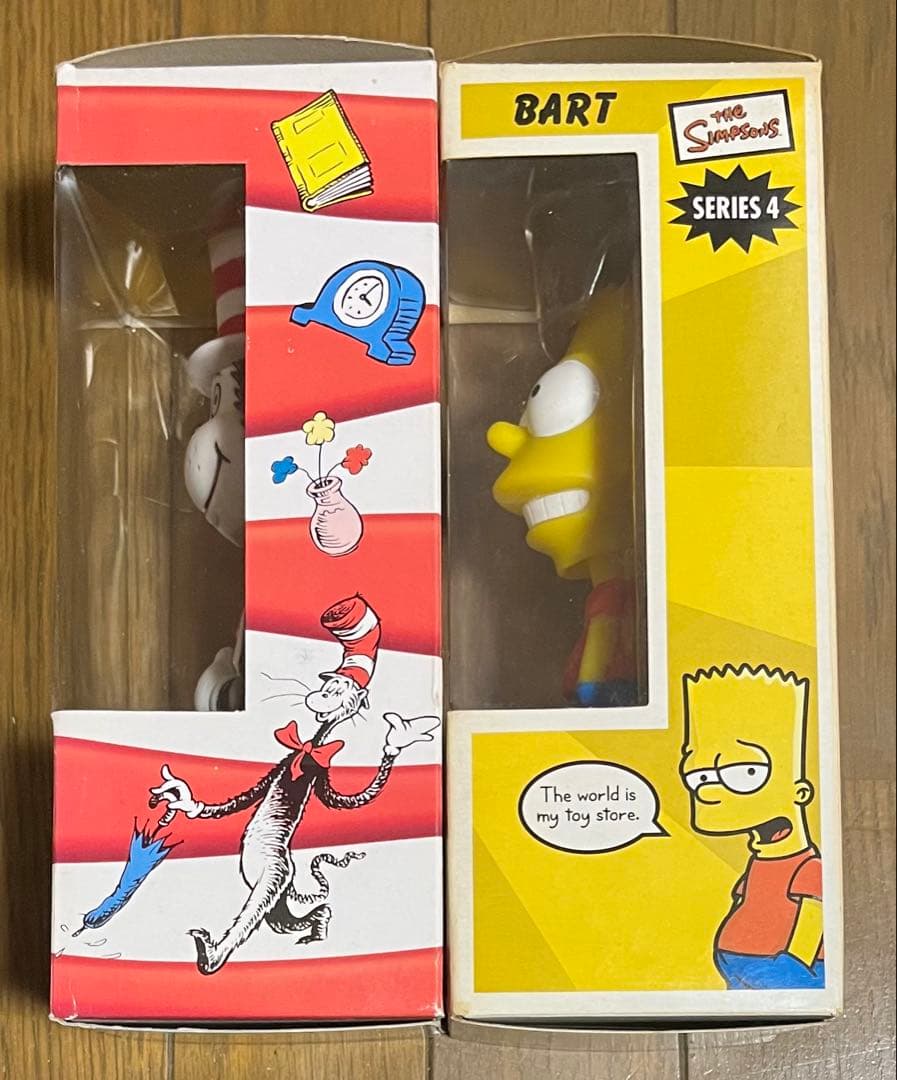 キャット・イン・ザ・ハット & バート ボブルヘッドsimpsonsシンプソンズ