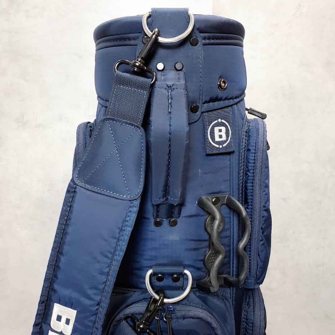 BRIEFING CR-6 キャディバッグ ネイビー 軽量 2.8kg 8.5型