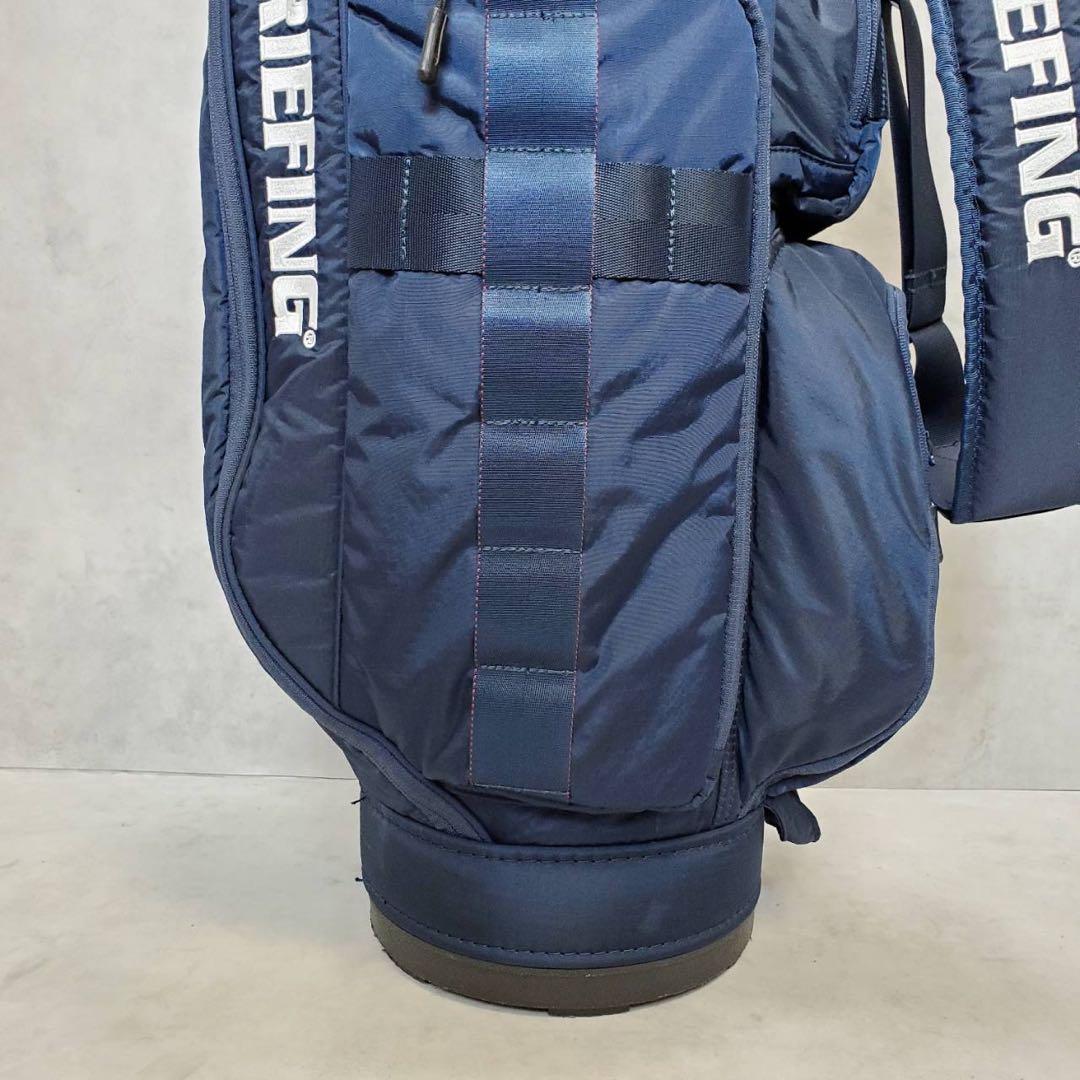BRIEFING CR-6 キャディバッグ ネイビー 軽量 2.8kg 8.5型