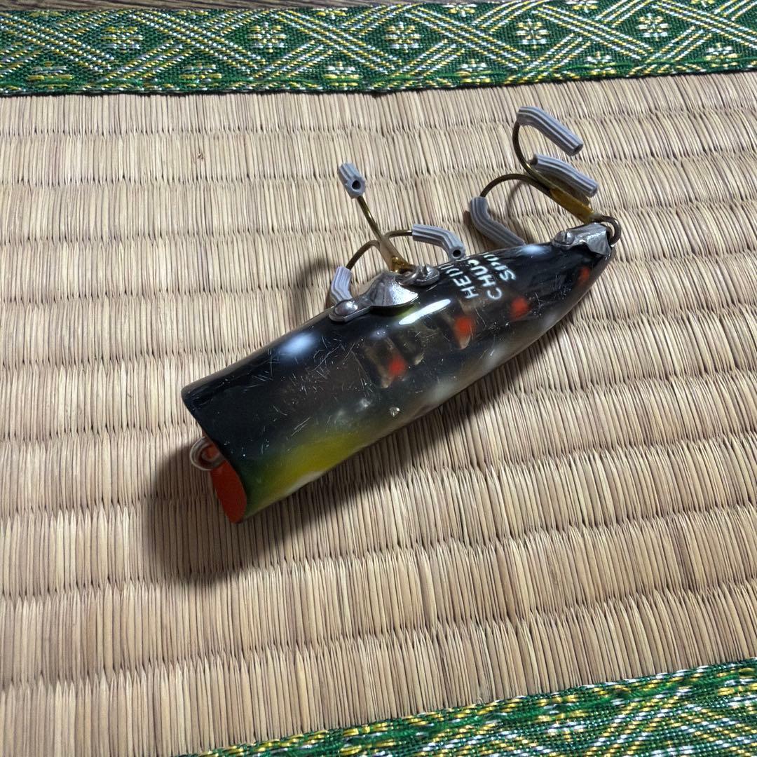 レアカラー！オールド ヘドン チャガースプーク 縦割れ 吹き目　ハンミョウカラー