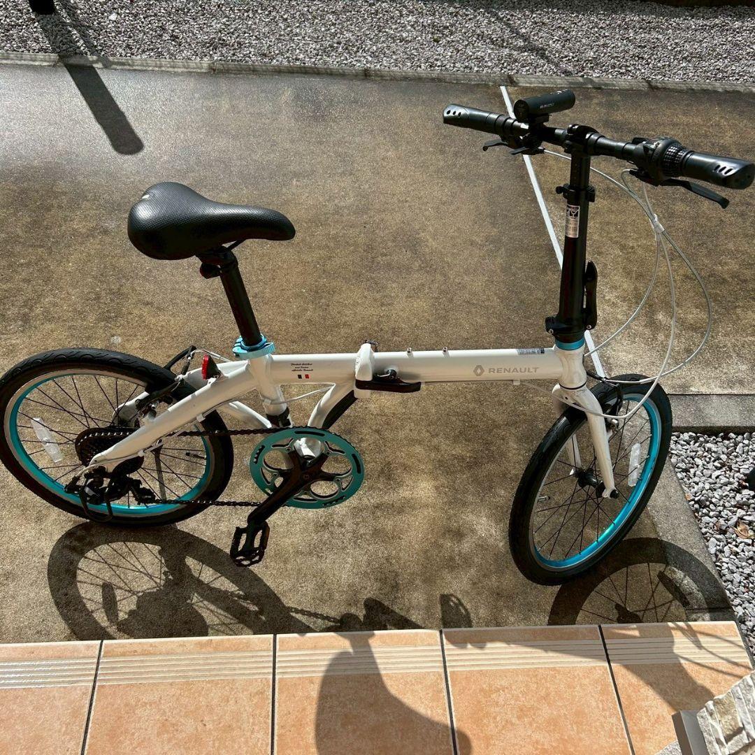 RENAULT ルノー 折りたたみ自転車 ホワイト