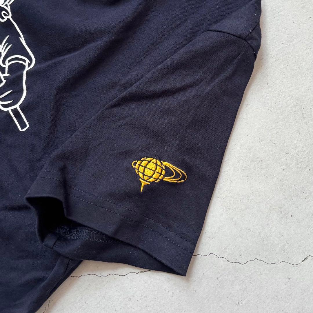 BEAMS GOLF ビームスゴルフ Disneyドナルド モックネックTシャツ