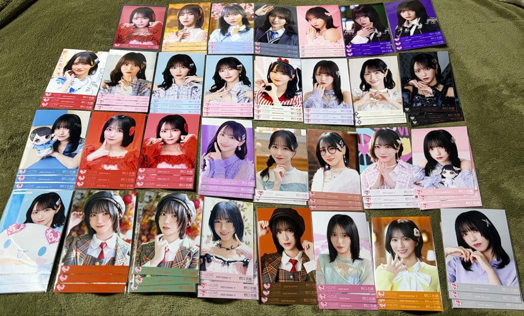 イコラブ　生写真　野口衣織　30コンプまとめ売り
