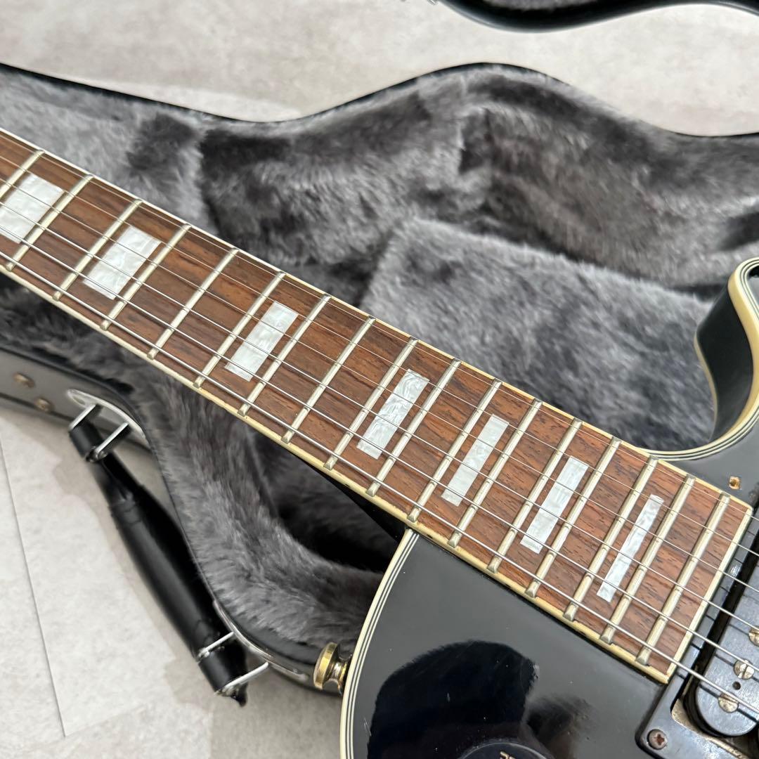 Epiphone Les Paul Custom エピフォン 黒 ハードケース付