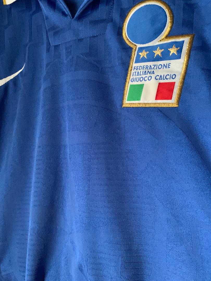 【90s】英国製 ヴィンテージ イタリア代表 95/96 ユニフォーム ナイキ