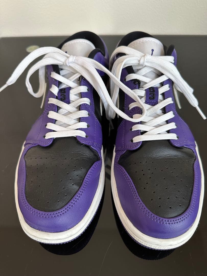 【再値下げ】AIR JORDAN 1 LOW コートパープル　26.5cm
