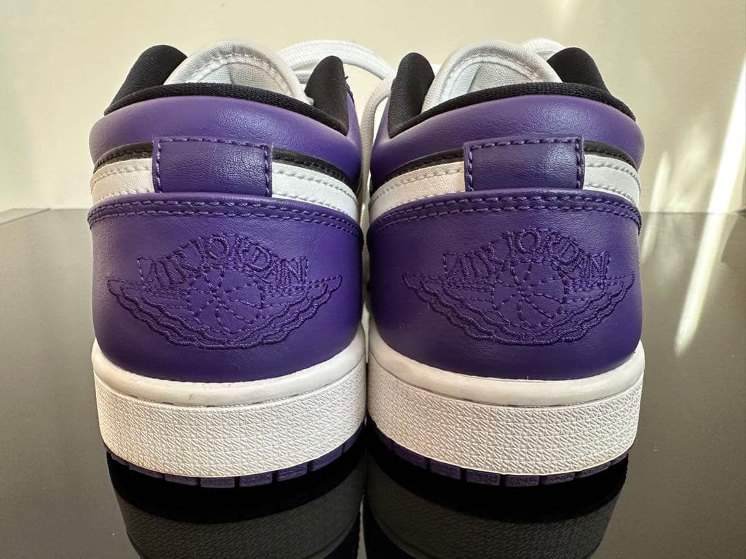 【再値下げ】AIR JORDAN 1 LOW コートパープル　26.5cm