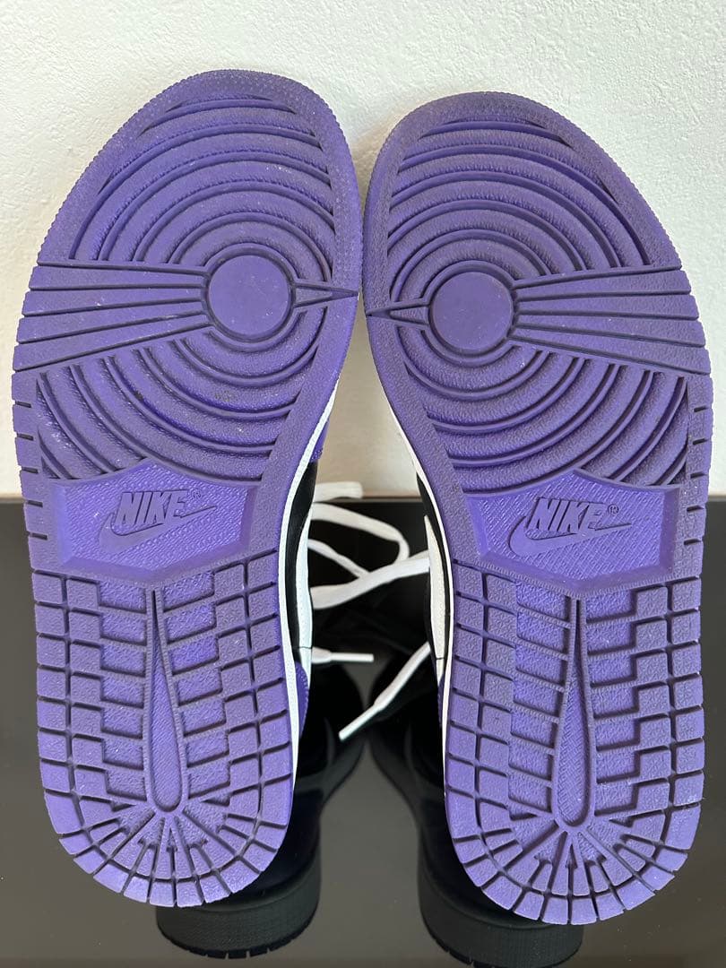 【再値下げ】AIR JORDAN 1 LOW コートパープル　26.5cm