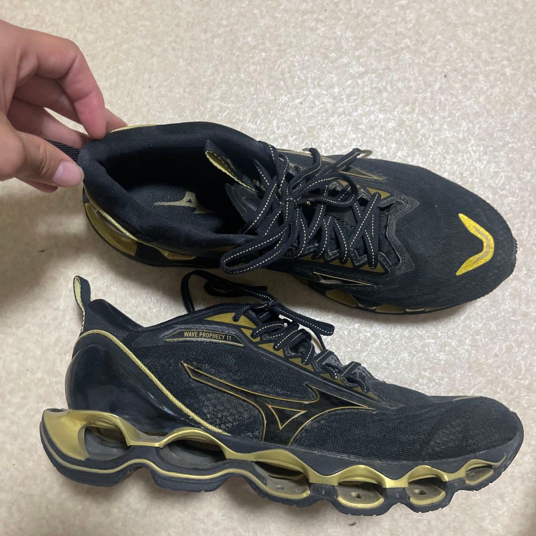 Mizuno Wave Prophecy 11 ブラック/ゴールド