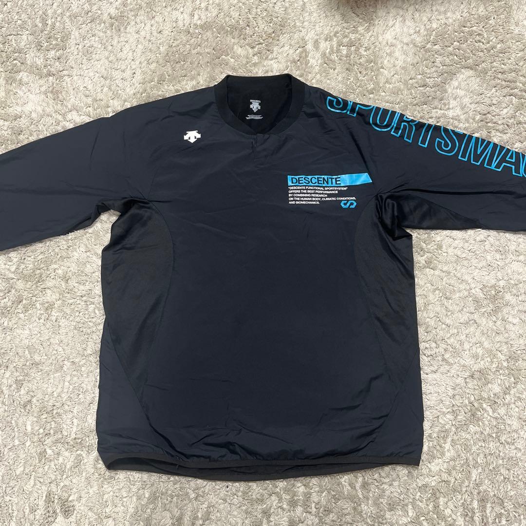 DESCENTE SPORTSMAGIC ブラック ウォームアップウェア