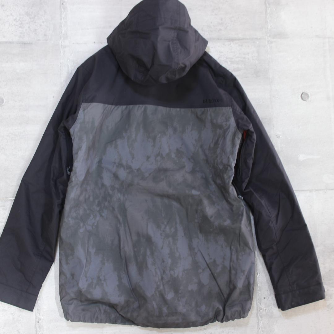【極美品 高機能 フェード柄】厚地 高撥水【M】BURTON スノージャケット