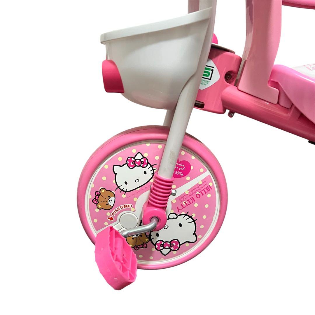 超人気　⭐️早い者勝ち⭐️おでかけ三輪車 ハローキティ 　女の子　サンリオ