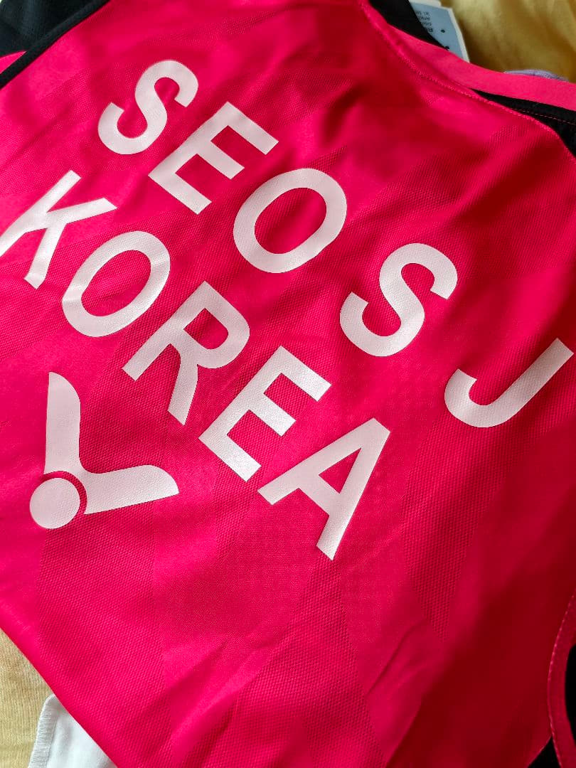 VICTOR韓国代表徐承宰選手着用モデル バドミントンシャツ トナミ実業団NTT