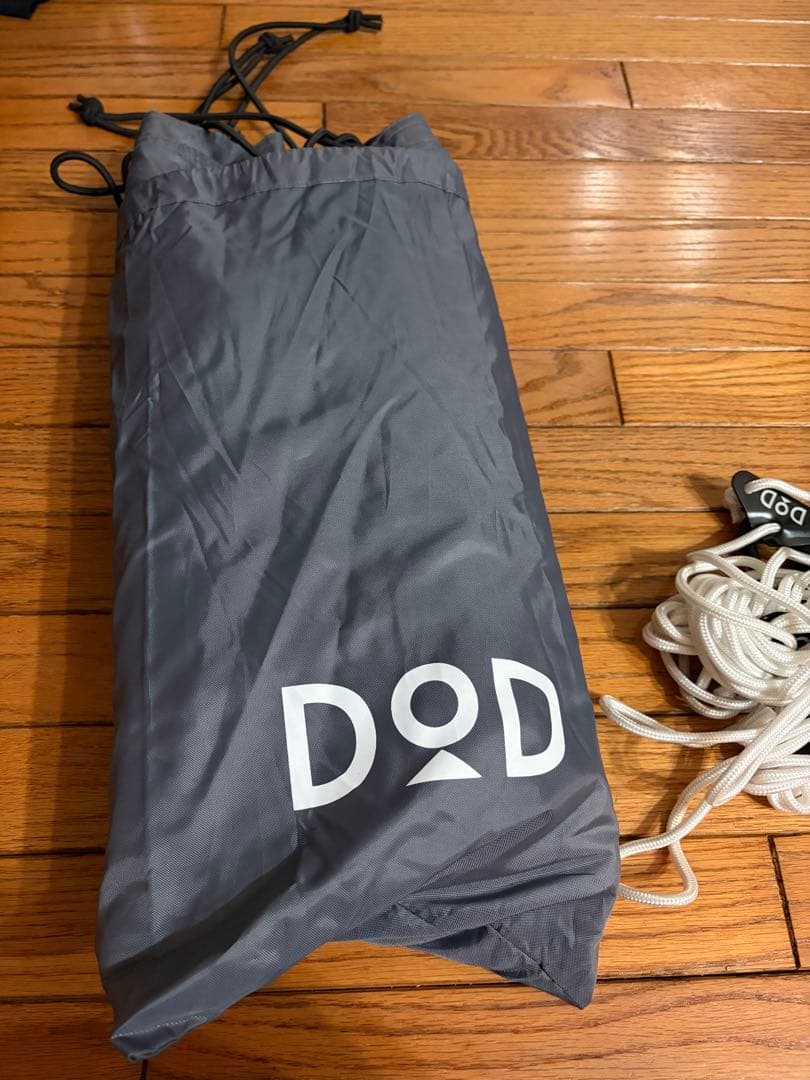 N*i様 DOD ONE POLE (M) ブラック キャンプテント