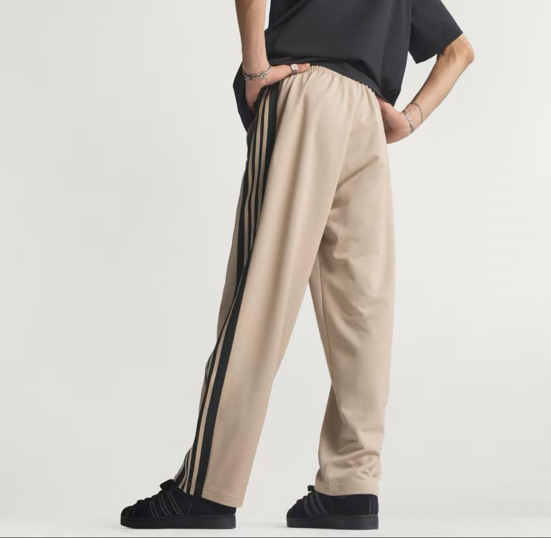 adidas 藤井風さん着用 ルーズ メッシュ トラックトップ/パンツ セット