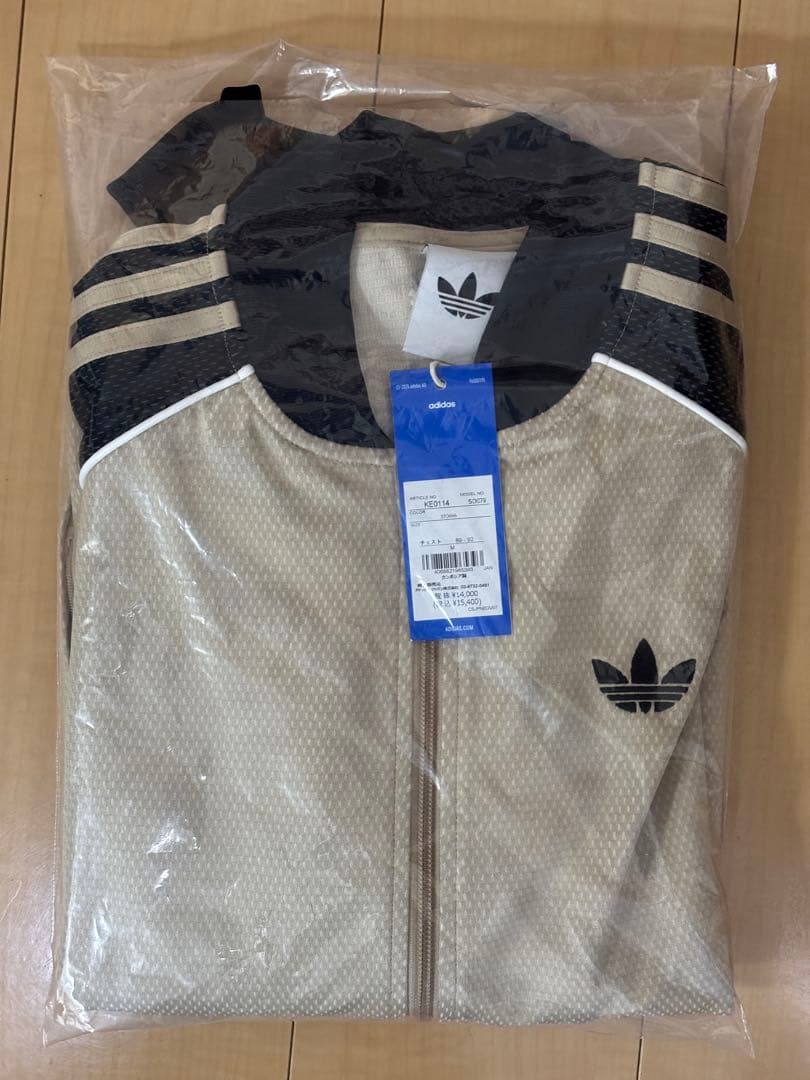 adidas 藤井風さん着用 ルーズ メッシュ トラックトップ/パンツ セット
