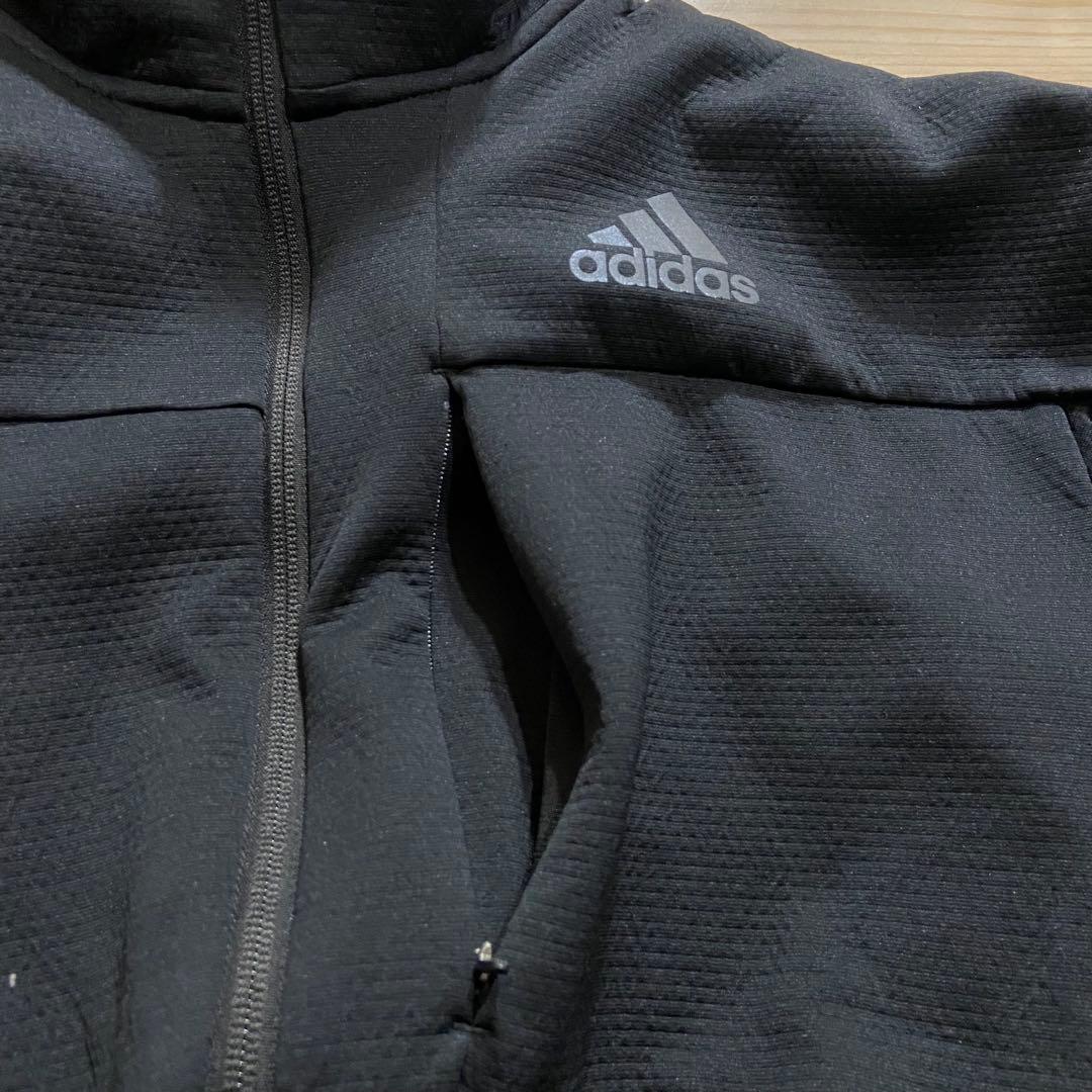 【adidas 】アディダス　メンズブラック ジャージ上下セット Lサイズ