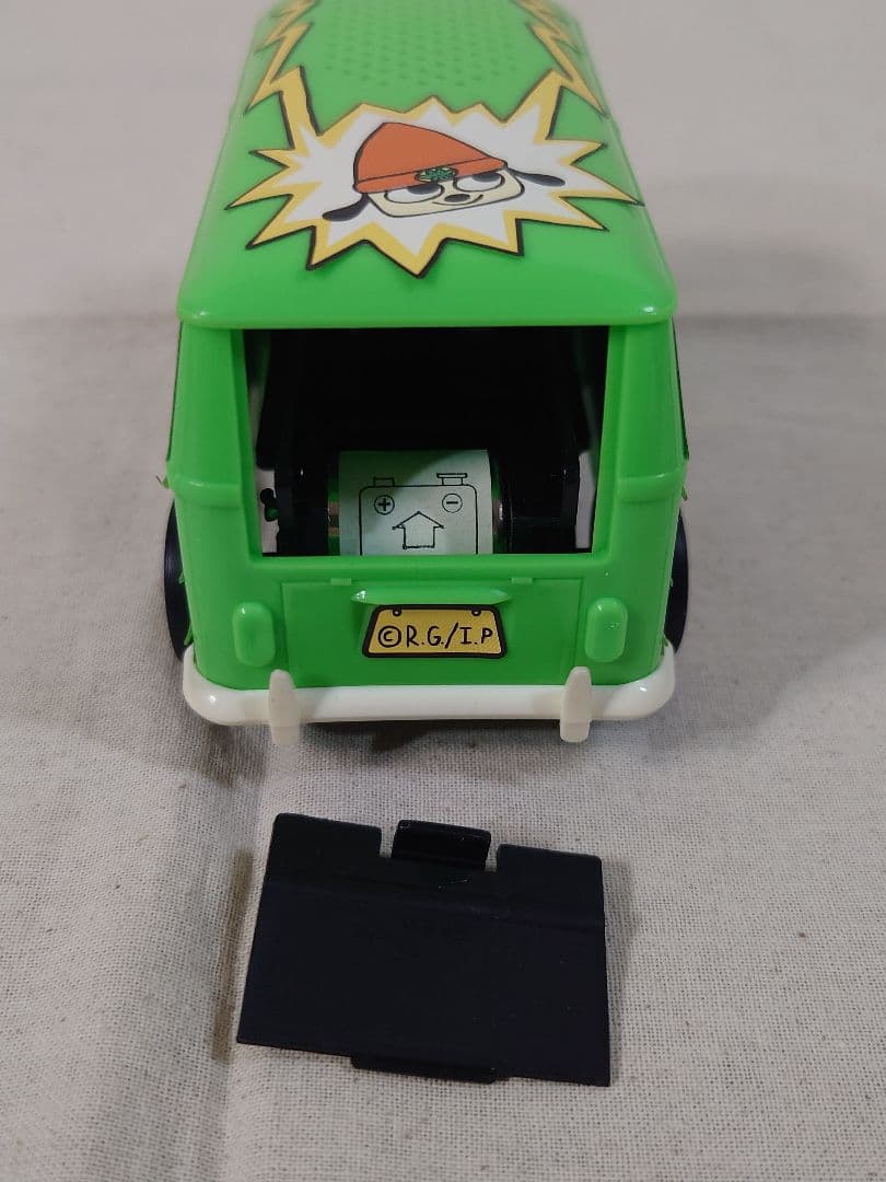 パラッパラッパー ヴァイナルキラー レコードプレーヤー 自走式 ミニカー 当時物