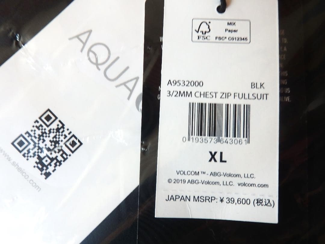 XL！新品◆VOLCOM ウェットスーツ Modulator 3/2mm◆