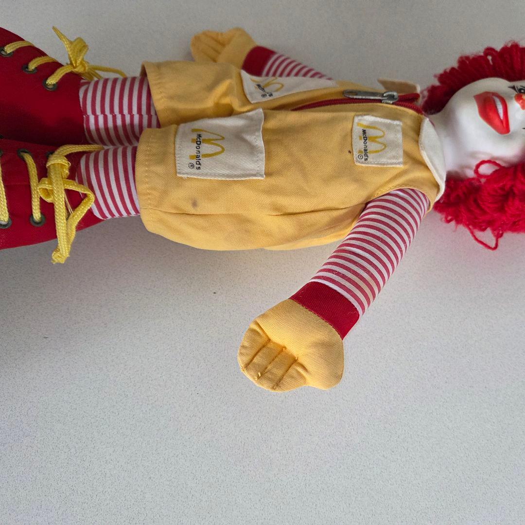 激レア70s ロナルドマクドナルド ドール USA企業物 ヴィンテージ40cm