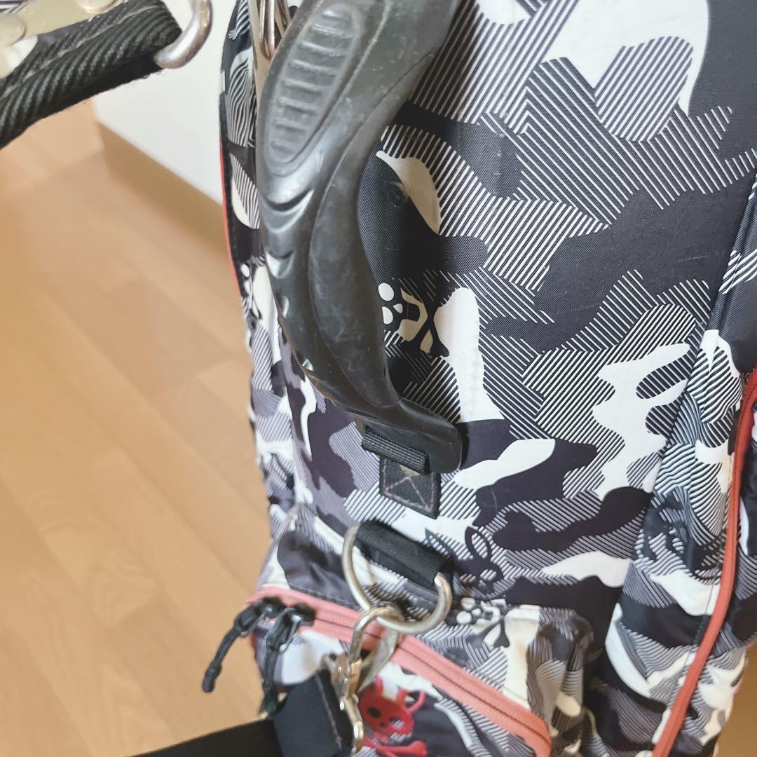 K290 Psycho bunny サイコバニー 迷彩柄 キャディバッグ