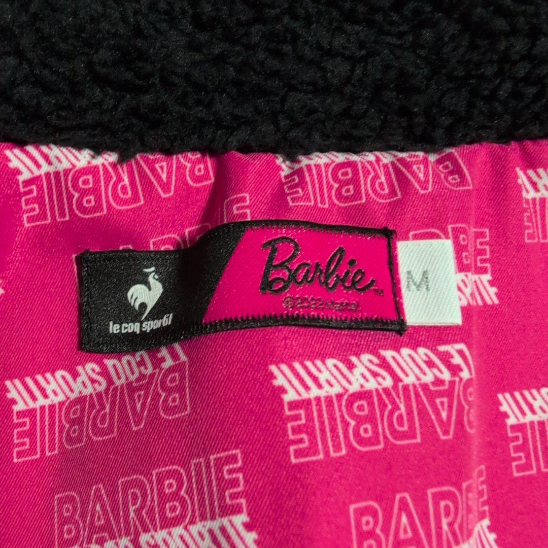 新品　ルコックスポルティフ BARBIEコラボ　 中綿 防寒 ゴルフ ブルゾン