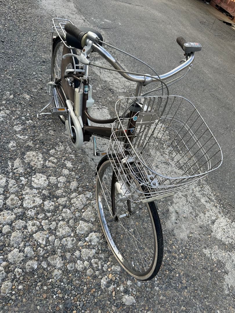 パナソニック電動アシスト自転車 ブラウン