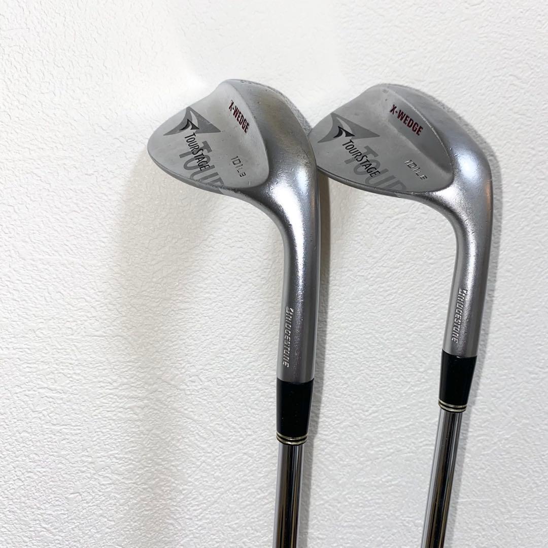 送料込☆TOURSTAGE 52°＆58° ウェッジ2本セット／メンズ右利き