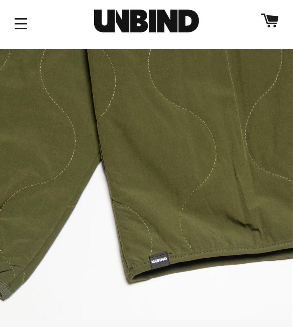 UNBIND キルティング　セットアップ　UEC QUILTED アンバインド