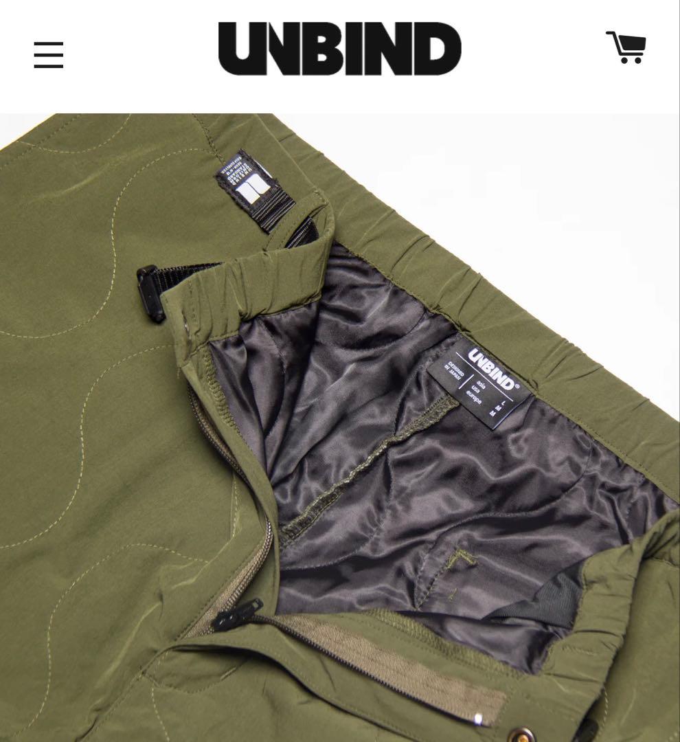 UNBIND キルティング　セットアップ　UEC QUILTED アンバインド