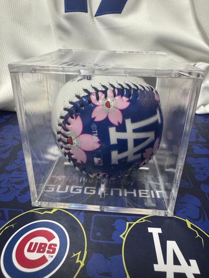 MLB 東京シリーズ ドジャース 村上隆 コラボレプリカボール
