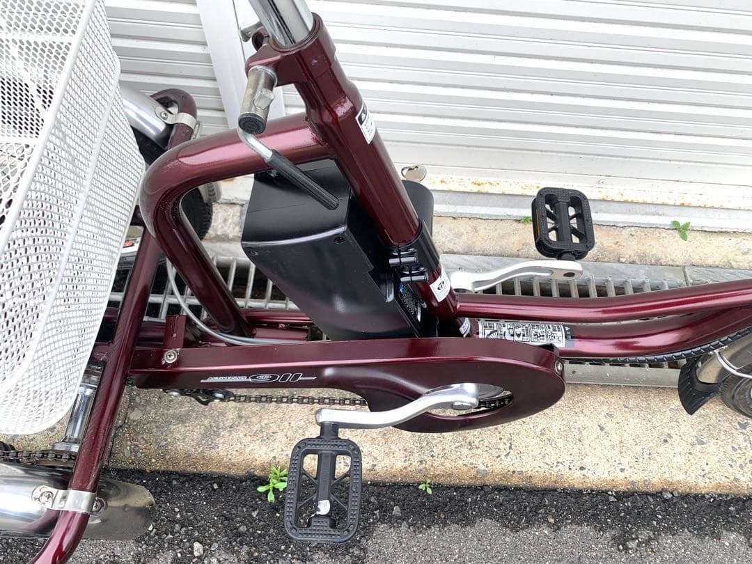 送料無料 電動アシスト三輪自転車 24V5.8Ah 20-16インチ動作確認済