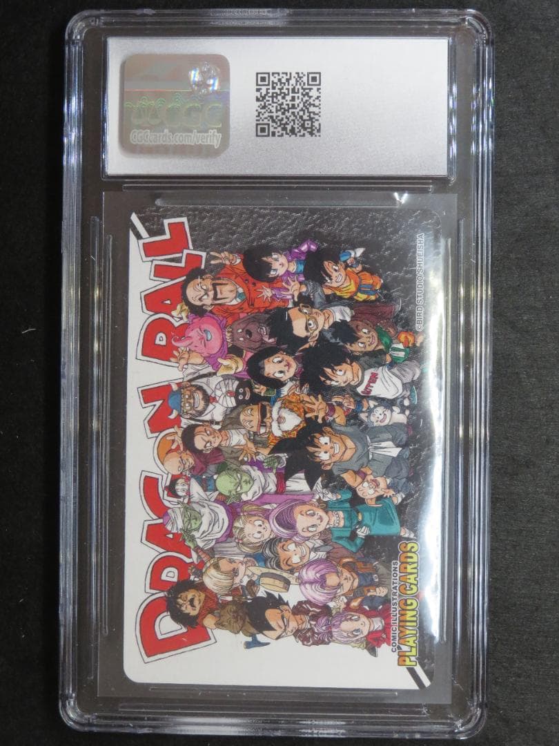 CGC9 ドラゴンボールコミックイラストレーショントランプ　孫悟空 ブルマ　9巻