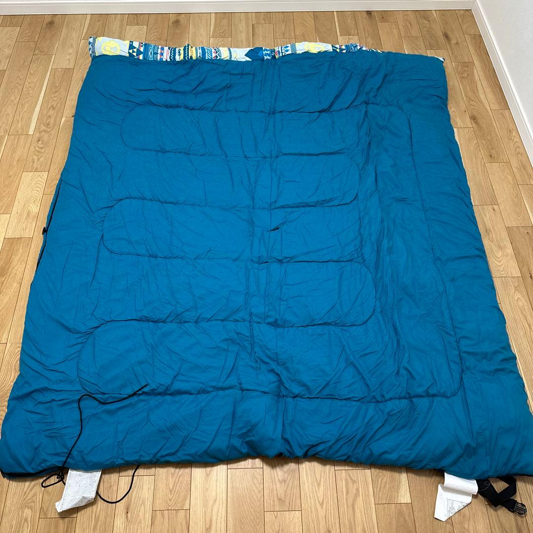 【美品】Coleman 寝袋 ファミリー2in1